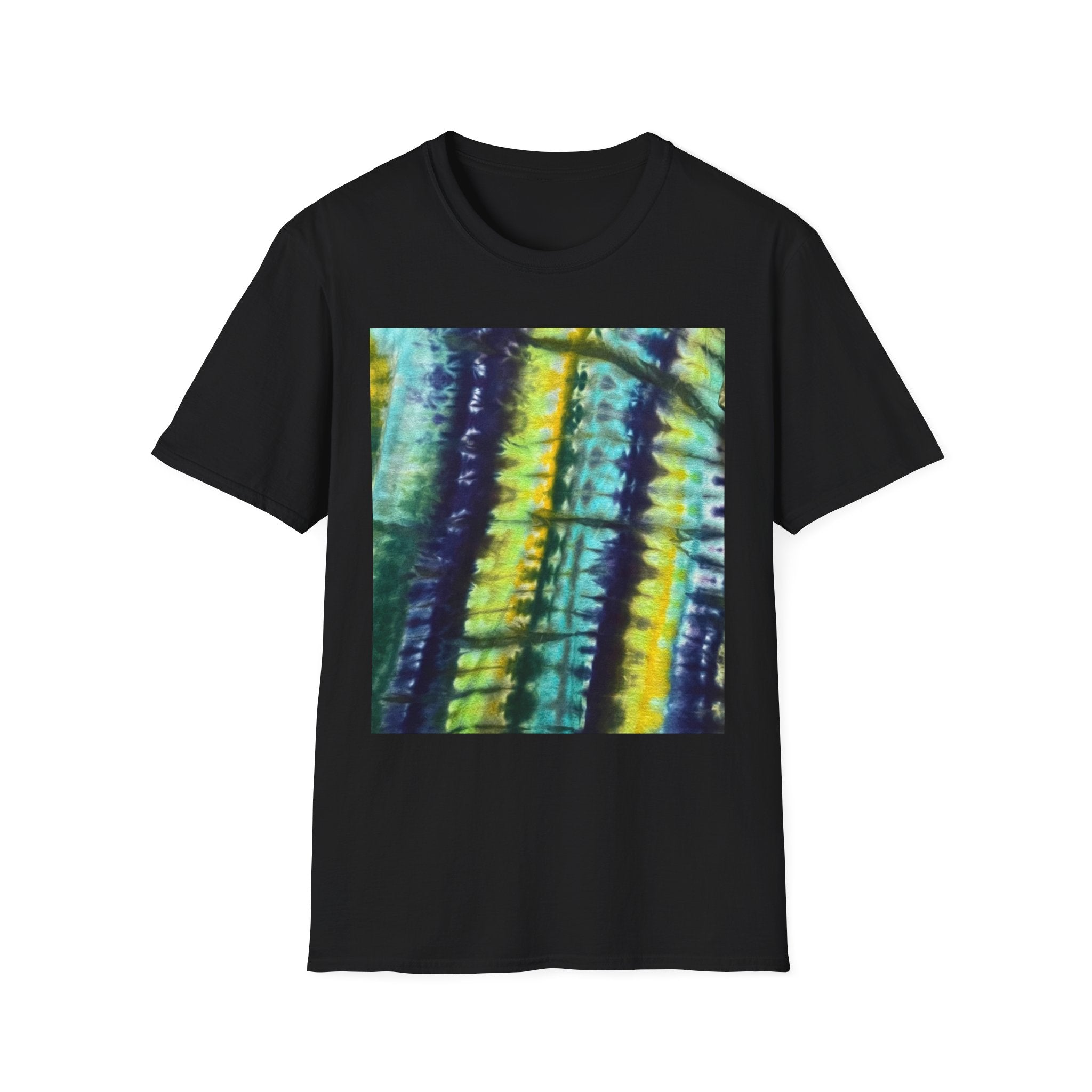 ALLIGATOR ALLEY: Reptile inspired, Vibrant Tie-Dye Unisex T-Shirt, Boho Style Tee, Summer Outfit, Festival Wear, Gift for Her, Unique Graphic Shirt