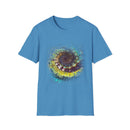 Temptation 2:  Colorful Spiral Art Unisex Softstyle T-Shirt, Casual Wear, Gift for Art Lovers, Eco-Friendly Tee, Summer Fashion