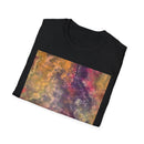 JUPITER JEWEL: Galaxy inspired, Colorful Tie-Dye Unisex Softstyle T-Shirt | Vibrant Casual Wear, Summer Vibes, Festival Gear, Everyday Comfort, Unique Gift