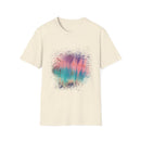 Momentum 2:  Colorful Abstract Unisex T-Shirt | Softstyle Tee for Casual Outings, Gifts, Festivals, Summer Vibes, Daily Wear