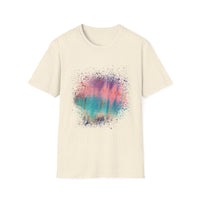 Momentum 2:  Colorful Abstract Unisex T-Shirt | Softstyle Tee for Casual Outings, Gifts, Festivals, Summer Vibes, Daily Wear