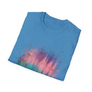 Momentum 2:  Colorful Abstract Unisex T-Shirt | Softstyle Tee for Casual Outings, Gifts, Festivals, Summer Vibes, Daily Wear