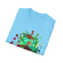 Autumn Infusion 2:  Vibrant Splash T-Shirt - Artsy Graphic Tee for Creatives, Casual Wear, Unique Gift, Summer Style, Colorful Fashion