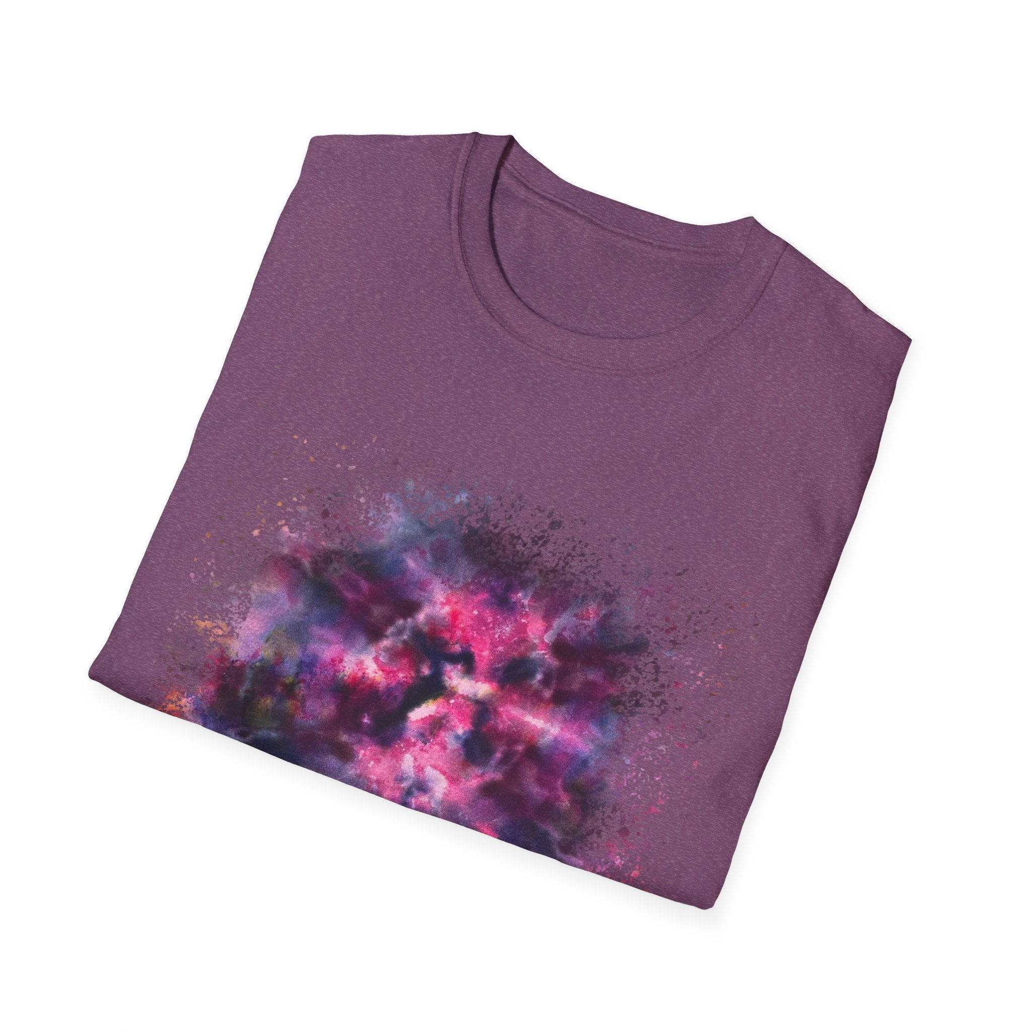 Sundance Citation 2: Galactic Drip Splash Unisex T-Shirt - Cosmic Art Tee, Graphic Shirt for Space Lovers, Gift for Astronomy Fans, Unique Trendy Apparel