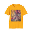 JUPITER JEWEL: Galaxy inspired, Colorful Tie-Dye Unisex Softstyle T-Shirt | Vibrant Casual Wear, Summer Vibes, Festival Gear, Everyday Comfort, Unique Gift