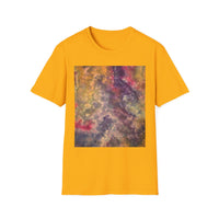 JUPITER JEWEL: Galaxy inspired, Colorful Tie-Dye Unisex Softstyle T-Shirt | Vibrant Casual Wear, Summer Vibes, Festival Gear, Everyday Comfort, Unique Gift