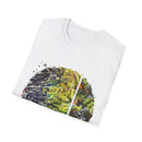 Blueberry Bliss 2:  Nature-Inspired Unisex Softstyle T-Shirt, Graphic Tee, Eco-Friendly Apparel, Earthy Vibe Shirt, Casual Wear, Nature Lover Gift