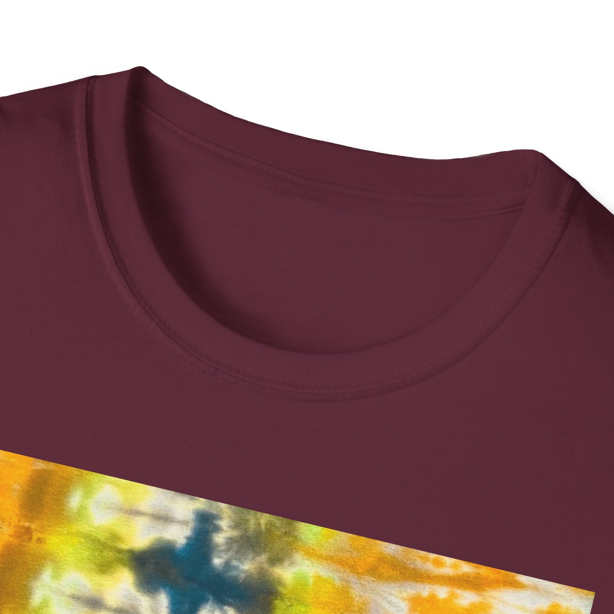 JACOBS LADDER: Bohemian Tie-Dye Unisex T-Shirt, Vibrant Summer Tee, Festival Apparel, Casual Wear, Unique Gift Idea for Friends