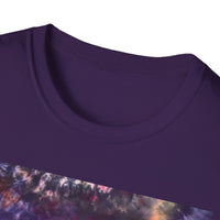 SERENADE:  Galaxy style, Vibrant Tie-Dye Unisex T-Shirt, Summer Festival Wear, Casual Tee, Gift for Him/Her, Unique Style, Comfortable Everyday Top