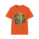 Blueberry Bliss 2:  Nature-Inspired Unisex Softstyle T-Shirt, Graphic Tee, Eco-Friendly Apparel, Earthy Vibe Shirt, Casual Wear, Nature Lover Gift