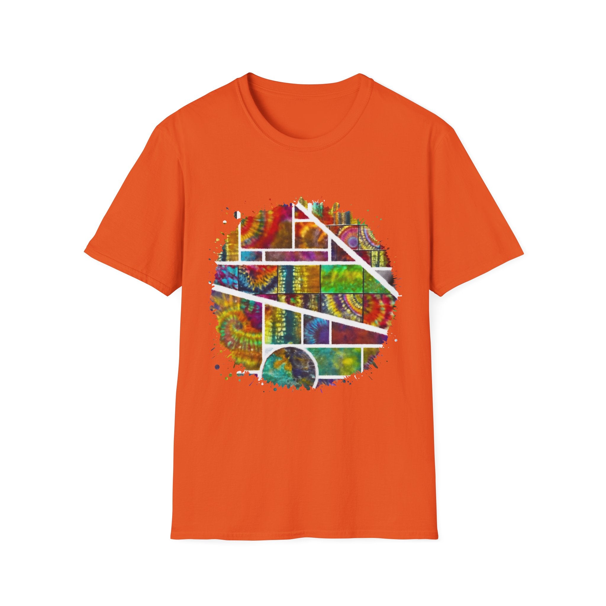 San Mateo Magic 2:  Vibrant Artistic Unisex T-Shirt, Colorful Graphic Tee, Trendy Casual Shirt, Unique Gift for Art Lovers, Summer Essential