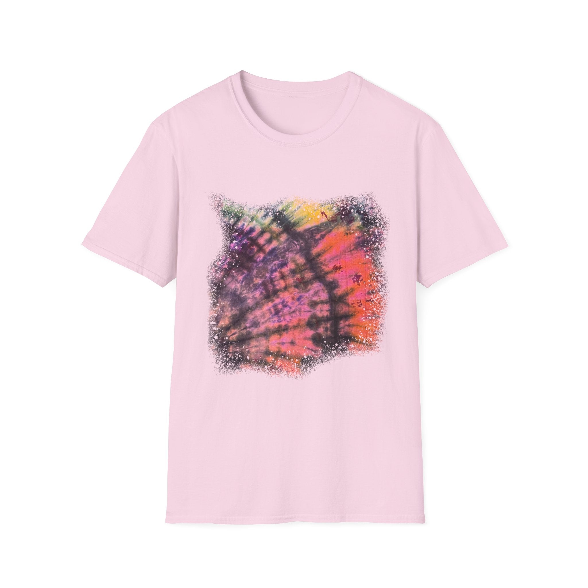 Smash Party 2:  Snowy edge Vibrant Tie-Dye Unisex T-Shirt - Perfect for Festivals, Casual Wear, Gift for Him/Her, Summer Outfits, Comfortable Fashion