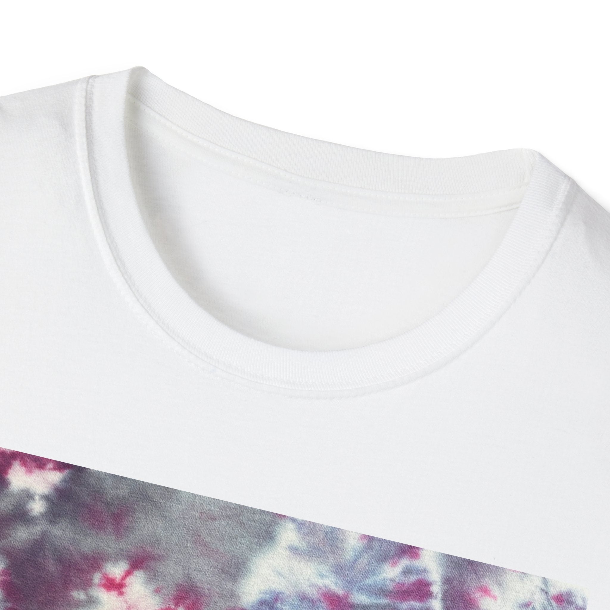 CRITTER: "under the microscope" look, Vibrant Tie-Dye Unisex T-Shirt, Boho Chic Tee, Festival Wear, Summer Essentials, Gift for Friends, Relaxed Casual Style