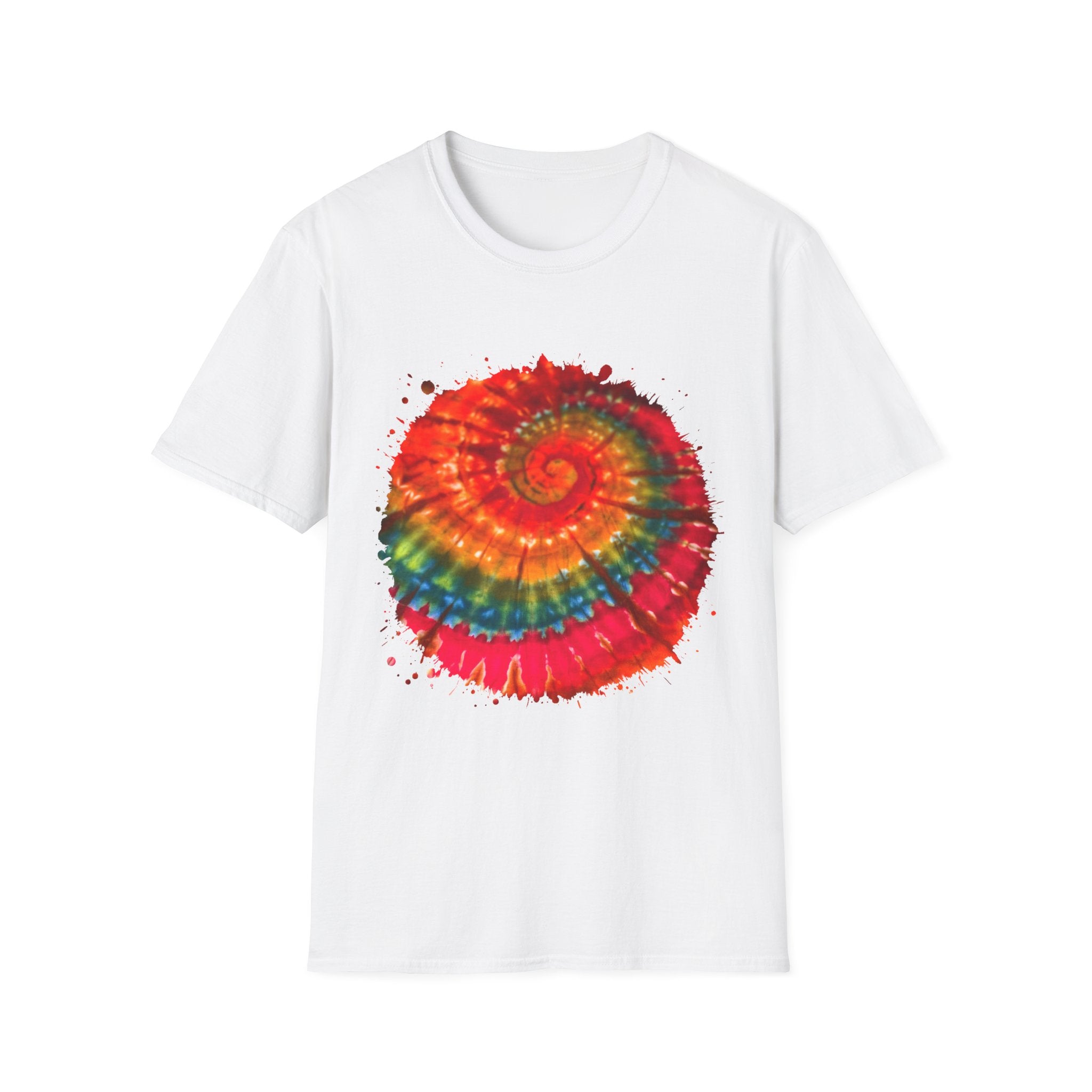 Fuchsia Frenzy 2:  Vibrant Tie-Dye T-Shirt for Fun & Relaxation, Summer Vibes, Festival Wear, Unisex Fashion, Gift for Friends
