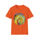 Habanero Helix 2:  Vibrant Tie-Dye Unisex T-Shirt, Retro Graphic Tee, Casual Wear, Unique Gift, Festival Fashion, Summer Apparel
