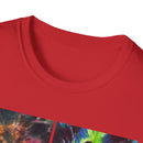 THE VICEROY: Unisex Tie-Dye collage T-Shirt, Vibrant Fashion Tee, Summer Wardrobe Essential, Festival Wear, Gift for Creative Souls, Casual Everyday Tee