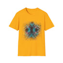 FOCAL POINT:  Kaleidoscope inspired, Colorful Tie-Dye Unisex T-Shirt, Funky Graphic Tee, Casual Summer Wear, Gift for Friends, Vibrant Design, Unique Style