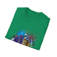 Tenacity 2:  Colorful Tie-Dye Unisex Softstyle T-Shirt, Casual Wear, Gift for Art Lovers, Summer Vibes, Festival Clothing