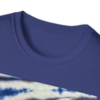 VARIANCE:  Vibrant Swirl snippet, Tie-Dye Unisex T-Shirt, Summer Vibes, Festival Wear, Eco-Friendly Gift, Casual Comfort Wear