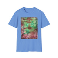 AUTUMN INFUSION: Unisex Monet Tie-Dye Art T-Shirt, Relaxed Comfy Tee, Boho Style Shirt, Perfect Gift for Art Lovers, Festival Wear, Casual Everyday Clothing