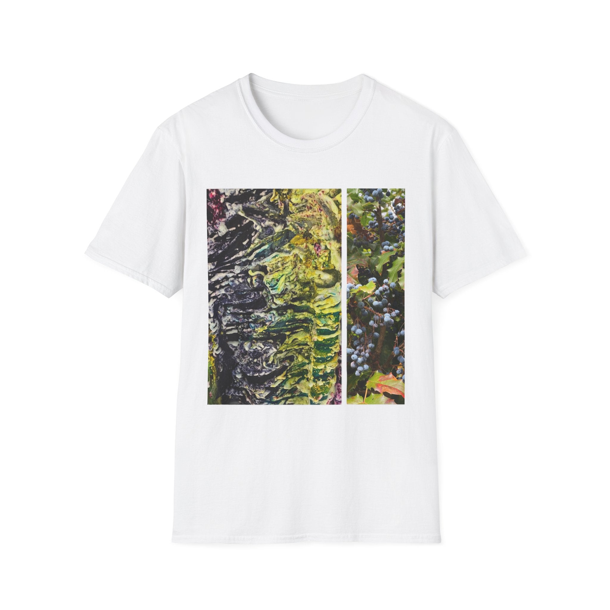 BLUEBERRY BLISS: Nature-Inspired Unisex Softstyle T-Shirt - Eco-Friendly, Trendy Graphic Tee, Outdoor Lover Gift, Relaxed Casual Wear, Summer Wardrobe [...]