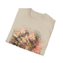 CAT SCRATCH FEVER:  Scratchy fun  vibe, Abstract Tie-Dye Unisex Softstyle T-Shirt | Bohemian Vibe, Casual Wear, Gift for Friends, Summer Fashion, Nature Lover Tee