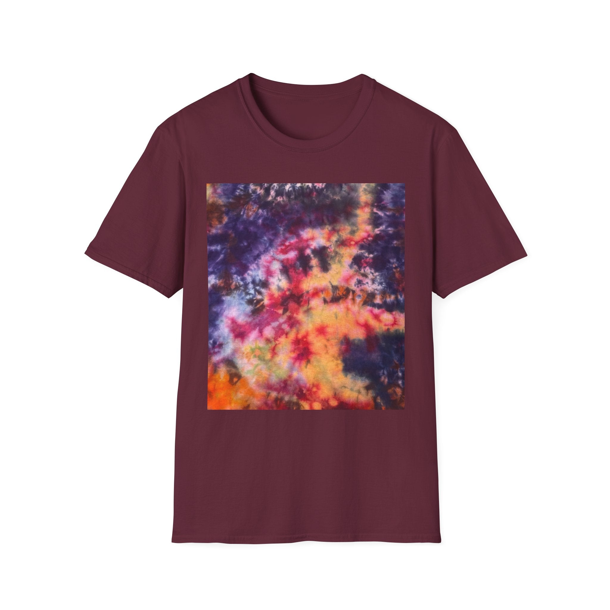 SERENADE:  Galaxy style, Vibrant Tie-Dye Unisex T-Shirt, Summer Festival Wear, Casual Tee, Gift for Him/Her, Unique Style, Comfortable Everyday Top