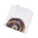 Scarlet Saga 2:  Spiral Tie-Dye Unisex Softstyle T-Shirt | Boho Chic, Casual Wear, Gift for Artists, Summer Fashion, Music Festivals