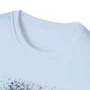 Serenade 2:  Vibrant Drip Artistic T-Shirt, Unisex Softstyle Tee, Colorful Streetwear, Graphic Tee, Casual Artwear, Trendy Summer Shirt