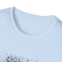 Serenade 2:  Vibrant Drip Artistic T-Shirt, Unisex Softstyle Tee, Colorful Streetwear, Graphic Tee, Casual Artwear, Trendy Summer Shirt