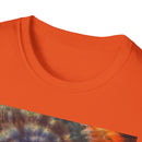 MARMALADE REBEL: Splashy Unisex super swirl Tie-Dye T-Shirt, Vibrant Spiraled Design, Casual Summer Tee, Festival Wear, Gift for Friends