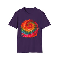 Fuchsia Frenzy 2:  Vibrant Tie-Dye T-Shirt for Fun & Relaxation, Summer Vibes, Festival Wear, Unisex Fashion, Gift for Friends