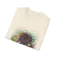 Temptation 2:  Colorful Spiral Art Unisex Softstyle T-Shirt, Casual Wear, Gift for Art Lovers, Eco-Friendly Tee, Summer Fashion