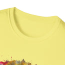 Desert Rose 2:  Vibrant Tie-Dye T-Shirt, Unisex Softstyle Tee, Boho Chic Shirt, Casual Wear, Perfect for Summer Festivals, Gift for Friends