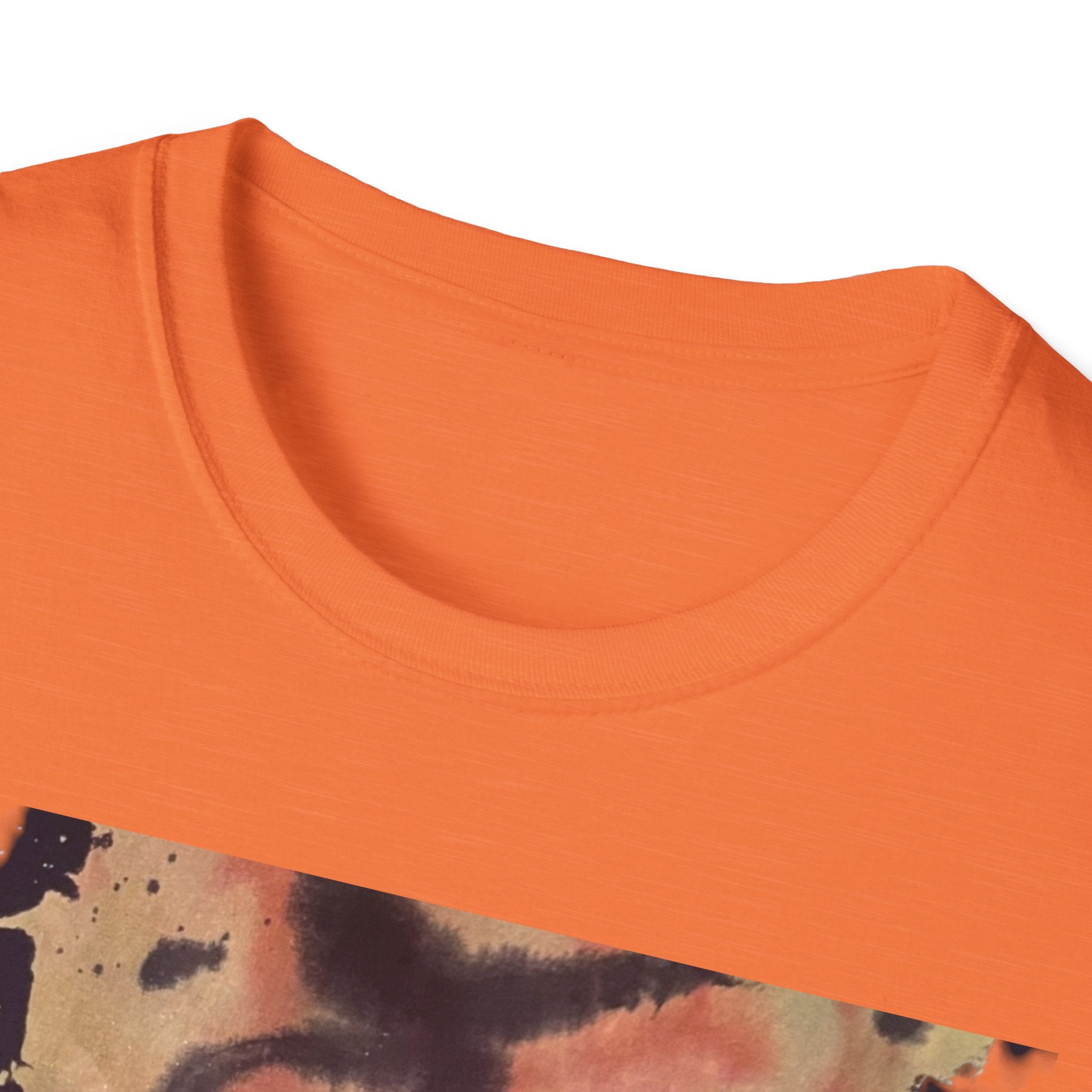 PEACE: Graffiti Tie Dye Unisex Softstyle T-Shirt, Casual Graphic Tee, Streetwear Shirt, Gift for Peace Lovers, Trendy Everyday Wear