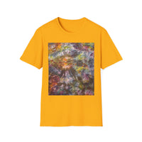 CORNUCOPIA:  Grunge style tie dye, Unisex Softstyle T-Shirt