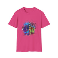 Tenacity 2:  Colorful Tie-Dye Unisex Softstyle T-Shirt, Casual Wear, Gift for Art Lovers, Summer Vibes, Festival Clothing
