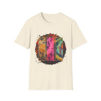 Firestone 2:  Vibrant Tie-Dye Unisex T-Shirt, Colorful Casual Tee, Summer Festival Shirt, Gift for Friends, Boho Style Apparel