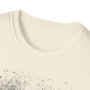 GRAVITY:  Gritty, edgy, Monochrome Tie-Dye Unisex T-Shirt, Casual Everyday Wear, Gift for Friends, Trendy Summer Fashion, Unique Art Apparel