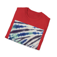 VARIANCE:  Vibrant Swirl snippet, Tie-Dye Unisex T-Shirt, Summer Vibes, Festival Wear, Eco-Friendly Gift, Casual Comfort Wear