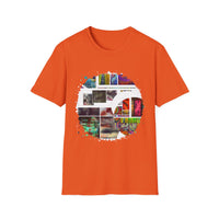 The Dilemma 2:  Colorful Collage Unisex Softstyle T-Shirt - Vibrant Art Tee, Casual Wear, Unique Gift, Graphic Tee, Everyday Essentials, Trendy Fashion