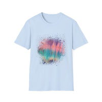 Momentum 2:  Colorful Abstract Unisex T-Shirt | Softstyle Tee for Casual Outings, Gifts, Festivals, Summer Vibes, Daily Wear