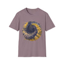 ECLIPSE: Blindside eclipse inspired, Tie-Dye Unisex Softstyle T-Shirt | Comfortable Casual Tee, Unique Graphic Shirt, Trendy Summer Wear, Gift for Her and Him