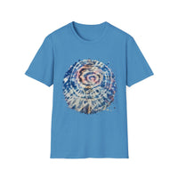 KINETIX:  Dream inspired, Spiritual Tie-Dye T-Shirt, Relaxed Vibes, Unisex Tee, Gift for Yoga Lovers, Bohemian Style, Festival Apparel