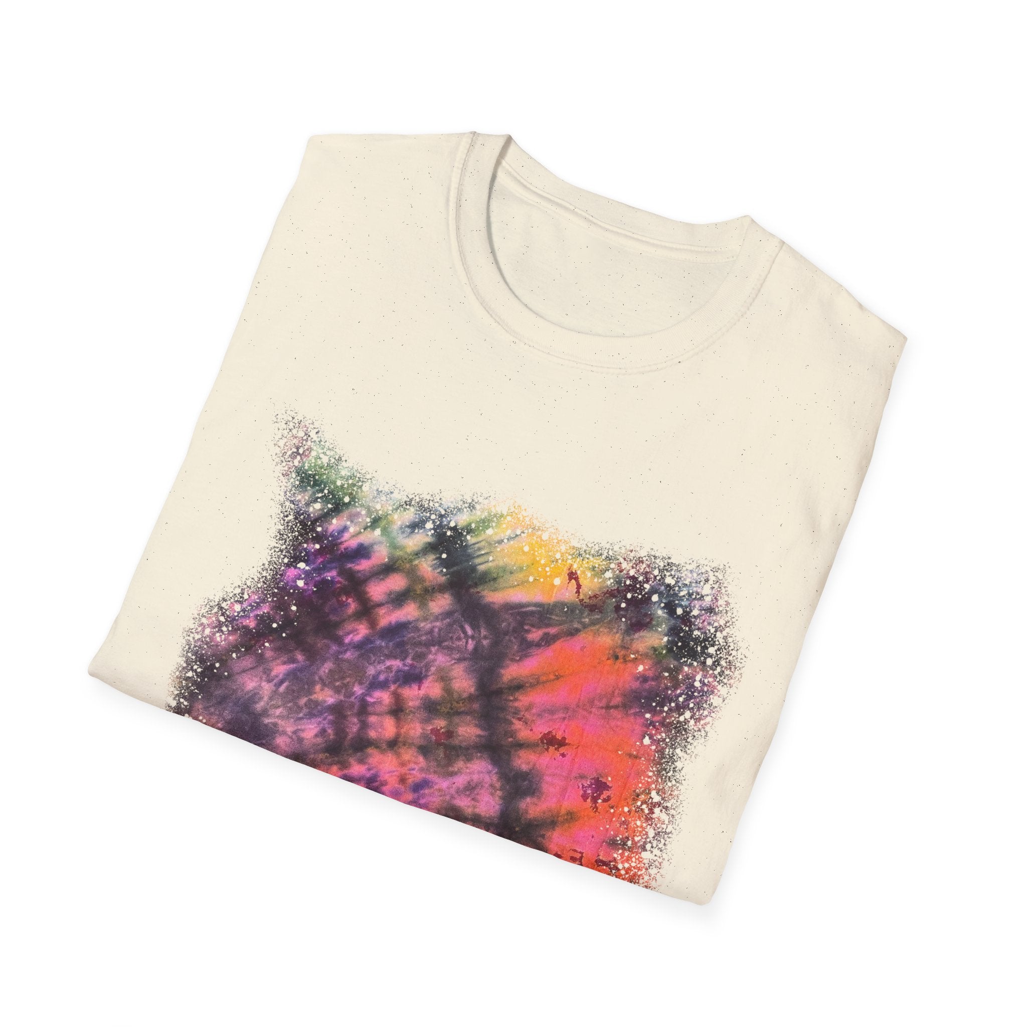 Smash Party 2:  Snowy edge Vibrant Tie-Dye Unisex T-Shirt - Perfect for Festivals, Casual Wear, Gift for Him/Her, Summer Outfits, Comfortable Fashion