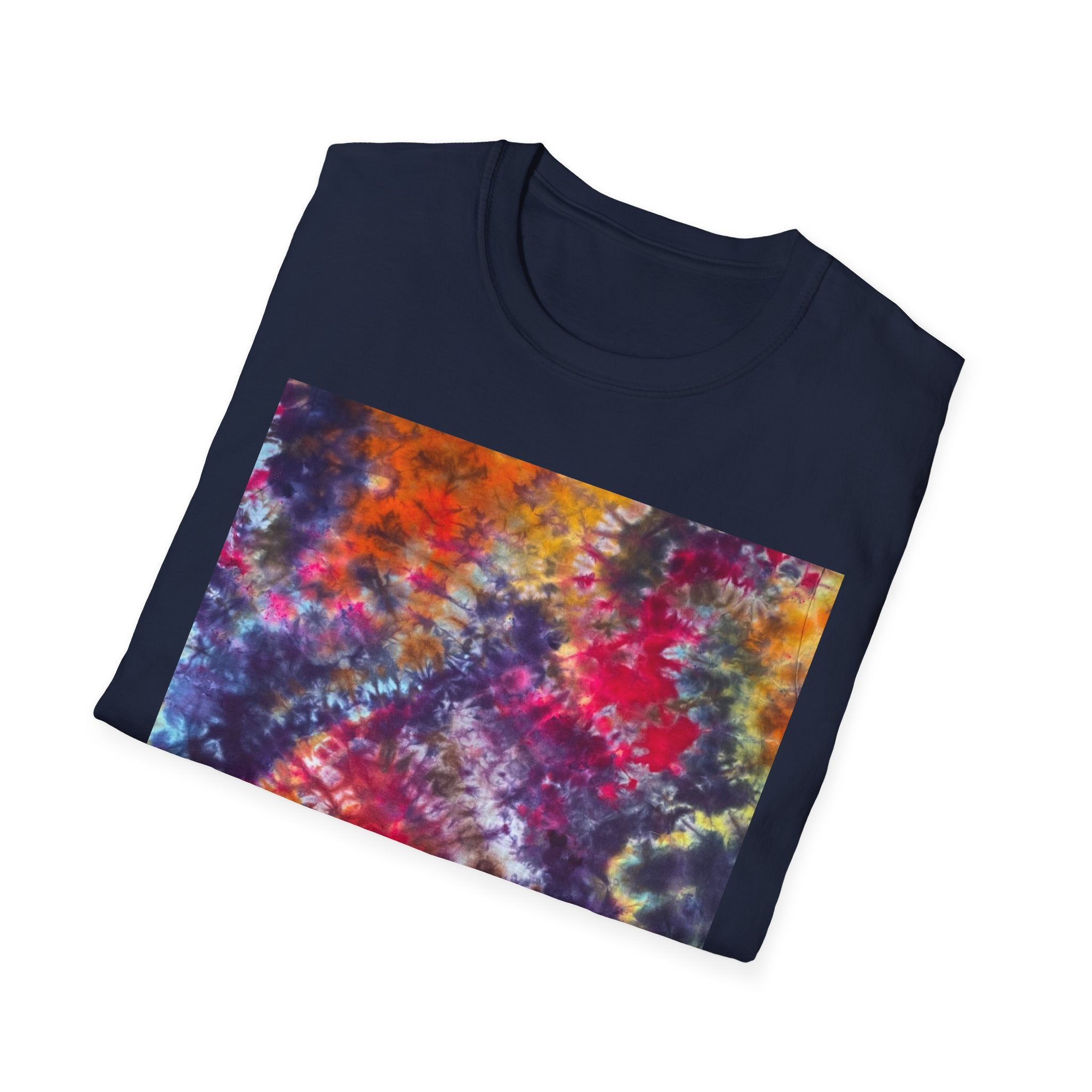 FIFTH DIMENSION: Galaxy style, Vibrant Tie-Dye Unisex T-Shirt - Perfect for Summer Festivals, Casual Outfits, Gifts, Beach Days, and Relaxed Vibes