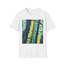 ALLIGATOR ALLEY: Reptile inspired, Vibrant Tie-Dye Unisex T-Shirt, Boho Style Tee, Summer Outfit, Festival Wear, Gift for Her, Unique Graphic Shirt