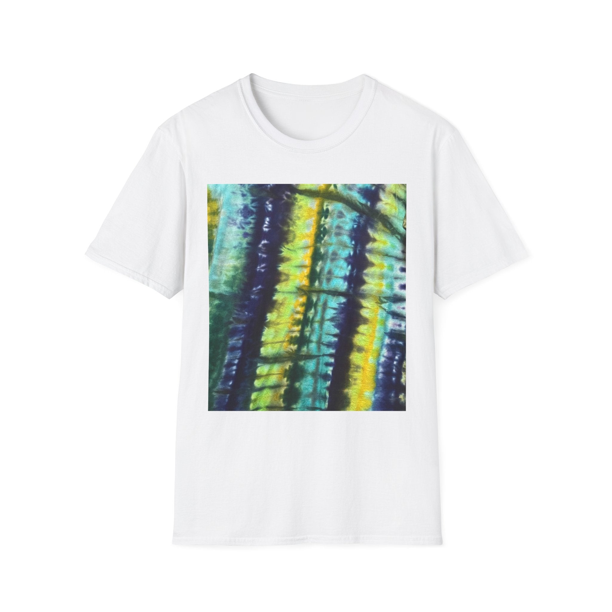 ALLIGATOR ALLEY: Reptile inspired, Vibrant Tie-Dye Unisex T-Shirt, Boho Style Tee, Summer Outfit, Festival Wear, Gift for Her, Unique Graphic Shirt