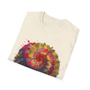 Desert Rose 2:  Vibrant Tie-Dye T-Shirt, Unisex Softstyle Tee, Boho Chic Shirt, Casual Wear, Perfect for Summer Festivals, Gift for Friends