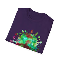 Autumn Infusion 2:  Vibrant Splash T-Shirt - Artsy Graphic Tee for Creatives, Casual Wear, Unique Gift, Summer Style, Colorful Fashion
